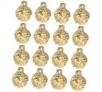 UKCOCO 12 pièces Petites Grelots Laiton Doré pour Bricolage Bijoux Charms Clochettes pour Bracelets Colliers et Porte Clés Accessoires DIY pour Suspension