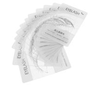 UKCOCO 12 Pièces Planche Essai Faux Cils Styles Classique Support Léger et Portable pour Essais Précis Outil Professionnel pour Extension et Maquillage des Cils
