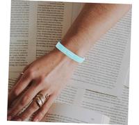 UKCOCO 12 pièces Silicone Gender Reveal Wristbands For Boy Team Lightweight Portable Bracelets For Shower And Gender Reveal Party Accessories