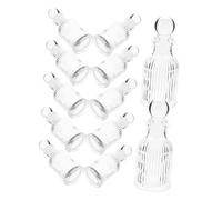 UKCOCO 12pièces Bouteille Eau Décorative Rechargeable Contenants Vides pour Eau Bénite Usage Catholique Et Chrétien Première Communion Baptême Fête Religieuse