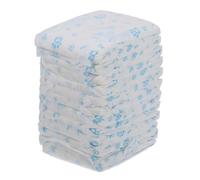 UKCOCO 12pièces Couches Jetables Ultra Absorbantes pour Chiens Mâles Lot de Couches pour Petits Chiens Adaptées Morphologie Canine Anti-fuites pour Maison Propre