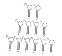 UKCOCO 12Pièces Crochets à Ressort pour Cages de Petits Animaux Fixation Facile Durable pour Cages de Poulet Pigeon Design Compact