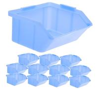 UKCOCO 12pièces Organisateur De Outils Boîte De Rangement à Ouverture Inclinée Boîte Oblongue pour De Rangement