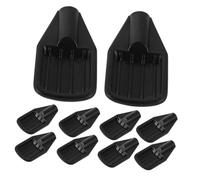 UKCOCO 12pièces Poignées Universelles Ergonomiques pour Chaises De Bureau Remplacement De Levier De Levage pour Ajustement De Et Inclinaison