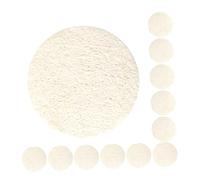 UKCOCO 15 pièces Visage Loofah Naturels Réutilisables Exfoliants Contrôle de Sébum Démaquillant Doux Pour Peau Sensible Femme Homme