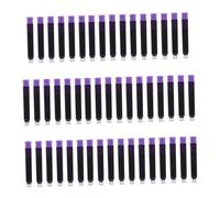 UKCOCO 150 pièces Cartouches Encre Violette pour Stylo-plume Recharges Effaçables pour Apprentissage et Fournitures Écriture Compatibles avec Stylos Plume Classiques