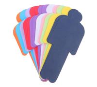 UKCOCO 150 pièces Double-sided Colored Craft Paper For People Shaped Drawing Sheets For DIY Art Sketching Painting And School Projects