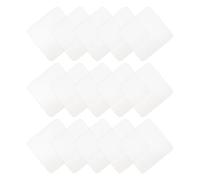 UKCOCO 15pièces Stickers Antidérapants pour Tapis Adhésif Sol Anti-Curling sans Résidu Fixation pour Tapis Paillassons de Yoga Voiture