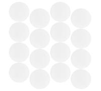 UKCOCO 16 Pièces Filtres de Ventilation pour Culture de Champignons en Polyester Blanc 7,5x7,5 Cm avec Contrôle Pureté de L'air et Blocage Poussière pour Petits Espaces Domestiques