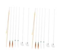 UKCOCO 16 pièces Kit Curette Oreille avec Plumes Outils Délimination Du Cérumen pour Nettoyage et Massage Du Conduit Complet Dextracteurs de Cire