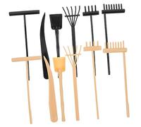 UKCOCO 1Ensemble Accessoires de Jardin Zen de Râteaux Miniatures pour Table de Sable Outils Créatifs pour Dessiner et Créer des Motifs Relaxants Votre Sandbox