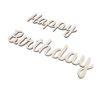 UKCOCO 1ensemble Autocollant Mural Happy Birthday Pour Décorations De Fête Anniversaire Accessoires De Décoration Ambiance Festive Design Créatif Et