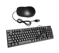 UKCOCO 1ensemble Clavier Et USB Silencieux Arabe Ergonomique pour Ordinateur Et Bureau sans Installation De Design Élégant Et Pratique