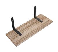 UKCOCO 1Ensemble Étagère Murale Flottante pour Cuisine Salle De Bains Et Salon Support De Rangement De Paulownia Étagère Murale Décorative Et Fonctionnelle