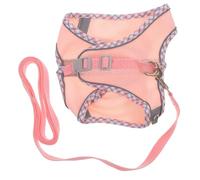 UKCOCO 1Ensemble Harnais et Laisse pour Chien Réglables et Réfléchissants Pratique pour Petits Animaux XXS Accessoire et Confortable pour Sortie Facile