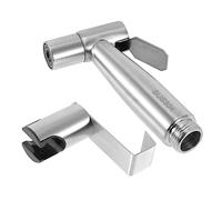 UKCOCO 1ensemble Set De Douchette Bidet Acier Pour Spray Hygiénique à Haute Pression Avec Support Mural Et