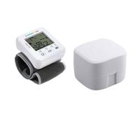 UKCOCO 1Ensemble Sphygmomanomètre Électronique à Affichage LCD Tensiomètre Au Poignet pour Précise Pression Artérielle à pour Personnes Âgées Facile