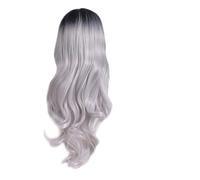 UKCOCO 1pièce Perruque Longue Bouclée Dégradée Chevelure Pour Cosplay Et Usage