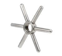 UKCOCO 1pièce Rinçage Acier Pour Accessoire Pratique De Lavage Pour Cafés Et Snowflake Pour Espace