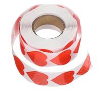 UKCOCO 1rouleau Roll De Stickers Auto-adhésifs Forme De Cœur Pour Bronzer Unique Décalques De Soleil Pratiques Pour Plage Et Bronzage Intérieur Étiquettes