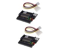 UKCOCO 2 Adaptateurs CF I Double CF Enfichable Type CF I/II À 35 Support Enfichable pour Projecteur Cam HDD Adaptateur CF II De Dur