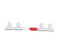 UKCOCO 2 Ensembles Accessoires Air Hockey Poussoirs Plastique Rondelles pour Table de Hockey Glace Mini Jeu à et Fête