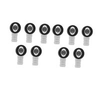 UKCOCO 2 Ensembles Adaptateur De Vidange De Climatiseur Drainage Vidange Du Climatiseur Connecteur Coudé Pour Unité De Alternatif Raccord Coudé Plastique Blanche 5 Pièces * 2