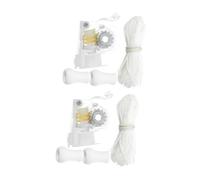 UKCOCO 2 Ensembles Cord Tilt Replacement for Horizontal Blinds Low Profile Blind Cord Retainer for Precise Light Control in Living Bedroom and Office