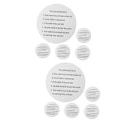 UKCOCO 2 Ensembles Kit De Réparation Étanche TPU pour Gonflable Auvent Patches Auto Adhésifs Transparent pour Réparation De Fuites Colmatage 5 Pièces * 2