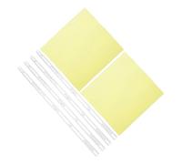 UKCOCO 2 Ensembles Kit Expérimental Électrostatique pour Apprentissage Bâtons avec Chiffon Soie Matériel Physique Scolaire pour Expériences de Friction et Électricité Couleur Aléatoire