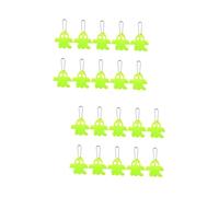 UKCOCO 2 Ensembles Pendentifs Réfléchissants Pour Décoration Halloween Accessoires Sécuritaires Pour Cyclisme Nocturne 10 Pièces * 2