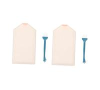 UKCOCO 2 ensembles Plateaux de pour Peinture Au Diamant avec Pinceaux Organiseur DIY pour Perles Strass et Bijoux Plateau de Rangement Multifonction pour Art Créatif