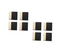 UKCOCO 2 Ensembles Poignée De Tirage De Zinc Robuste Poignée De Porte De Placard Bouton De Tiroir Moderne Pour Meuble 4 Pièces * 2