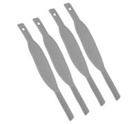 UKCOCO 2 Paires de Sangles Réglables pour Pédales de Vélo D'appartement en Caoutchouc Antidérapantes, Sangles de Fixation Universelles pour Sport et Entraînement, Accessoires de Fitness