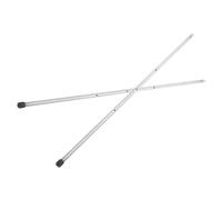 UKCOCO 2 pièces Accessoires de Table de Football Barres Métalliques pour Machine à Soccer Poignée Fer de Remplacement Compatible Majorité des Tables de Football