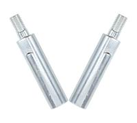 UKCOCO 2 Pièces Adaptateur de Rallonge pour Meuleuse Angle Rallonge Tige pour Polisseuse et Meuleuse Extension Flexible pour Meulage et Polissage Remplacement Sécurisé pour Outil Type