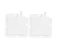 UKCOCO 2 Pièces Bac de Récupération pour Climatiseur Grand Bac Débordement Plastique Accessoire pour Ac Domestique et Bureau Gestion des Condensats