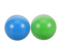 UKCOCO 2 pièces Boules de Croquet Bois Durables pour Jeux de Famille Plein Air Accessoires pour Pelouse et Jardin Jouets Extérieurs pour Garçon Fille et Décoration