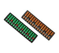 UKCOCO 2 pièces Boulier Traditionnel Barres Outil Éducatif Portable pour Garçon Fille Apprentissage Calcul et Coordination Main