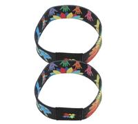 UKCOCO 2 Pièces Bracelet Sensoriel Puzzle Noir, Polyester pour Garçon et | Modules Détachables, Stimulation Visuelle et Sensorielle, Progression Graduelle, pour Classes et Activités de Groupe