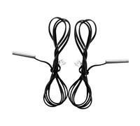 UKCOCO 2 pièces Capteur de Température Thermistor Étanche avec Câble Probe Cylindrique pour de Température Environnement et Stockage