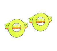 UKCOCO 2 Pièces Casque de Chantier avec Visière de Protection Réglable et Large Bordure pour Ombrage Accessoire Sécurité pour Travailleurs du Bâtiment et Voies Ferrées Ventilation