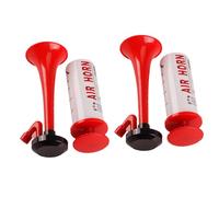 UKCOCO 2 pièces Corne Air Manuelle Portable pour Supporters et Sports Klaxon Bruiteur à Pompe pour Fêtes Bateaux et Événements Festifs