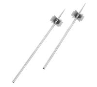 UKCOCO 2 pièces Couteau Découpe-oignon Multi-usage Acier Inoxydable Trancheur Forme de Fleur de pour Cuisine Maison et Restaurant Lames Aiguisées pour Coupe Rapide et Uniforme