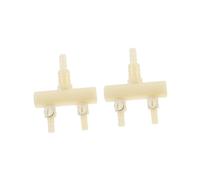 UKCOCO 2 pièces Distributeur pour Aquarium Voies avec Valve de Accessoire Pompe Air Pratique pour Répartiteur de Flux de Bassin