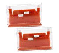 UKCOCO 2 pièces Enfile-aiguille Double Tête Rouge Dispositif Enfilage Manuel Guide de Fil Pratique pour Couture Maison Aide pour Personnes à Basse Vision