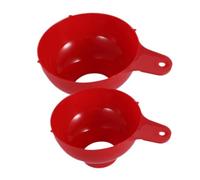 UKCOCO 2 pièces Entonnoir Large Plastique pour Remplissage Bouteilles Usage Cuisine pour Huiles Jus Confitures Résistant et Ergonomique
