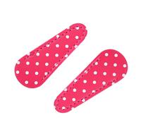 UKCOCO 2 pièces Étui Protecteur Cuir pour Ciseaux de Couture et Coiffure Housse avec Motif à Pois Protection pour Ciseaux Tailleur et Coiffeur