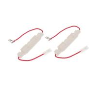 UKCOCO 2 pièces Fusible Haute Tension pour Micro-ondes avec Porte-fusible Accessoire de Remplacement Pratique pour Protéger Votre Four Micro-ondes