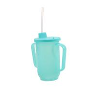 UKCOCO 2 Pièces Gobelet Déversement avec Paille pour Adultes et Personnes Âgées Aide à Boire pour Patients Alités Tasse Multifonctionnelle pour et Aliments Purée Ergonomique et Étanche